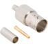 112559 Amphenol Conn BNC 0Hz to 4GHz 75Ohm Crimp ST Cable Mount F Gold