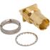 112740-14 Amphenol Conn BNC 0Hz to 4GHz 75Ohm Solder ST Edge Mount RCP Gold