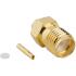 132103 Amphenol Conn SMA 0Hz to 18GHz 50Ohm Solder ST Cable Mount RCP Gold