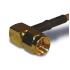 132123 Amphenol Conn SMA 0Hz to 12.4GHz 50Ohm Solder RA Cable Mount PL Gold