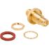 Amphenol. Conn SMA Adapter 0Hz to 18GHz 50Ohm ST Panel Mount RCP/RCP Gold - 132170-10