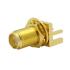 132289RP Amphenol Conn SMA 50Ohm Solder ST Edge Mount F Gold