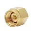 132364 Amphenol Connector Accessories Male Cap Straight Brass Gold