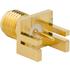 132432 Amphenol Conn SMA 0Hz to 18GHz 50Ohm Solder ST Edge Mount RCP Gold