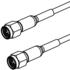 Amphenol. Cable Assembly RG174/U 1.219m SMA to SMA PL-F Bag - 135101-02-48.00
