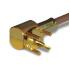 142268 Amphenol Connector Accessories PCB Termination Right Angle Brass Gold