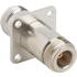 Amphenol. Conn Type N Adapter F/F 0Hz to 11GHz 50Ohm ST Gold - 172278-10