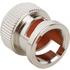 202100-10 Amphenol Connector Accessories Male Cap Straight Brass Nickel