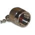 202101 Amphenol Connector Accessories Male Cap Straight Brass Nickel