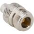 Amphenol. Conn SMA-Type N Adapter 0Hz to 11GHz 50Ohm ST PL/RCP Gold - 242112