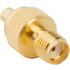 Amphenol. Conn SMA-MMCX Adapter 0Hz to 6GHz 50Ohm ST F/F Gold - 242143
