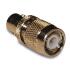 Amphenol. Conn BNC-TNC Adapter 0Hz to 4GHz 50Ohm ST F/PL Gold - 242149