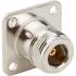 Amphenol. Conn SMA-Type N Adapter 0Hz to 11GHz 50Ohm ST Flange Mount RCP/RCP Gold - 242163