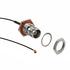 Amphenol. Cable Assembly Coaxial 0.1m TNC to Coaxial F-M Bag - 336209-12-0100