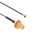 Amphenol. Cable Assembly 1.13mm Cable 0.15m SMA to AMC F-M Bag - 336312-12-0150