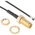336313-14-0050 Amphenol Cable Assembly 1.37mm Cable 0.05m SMA to AMC F-M Bag