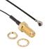 336314-12-0100 Amphenol Cable Assembly 1.13mm Cable 0.1m SMA to AMC F-M Bag