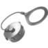 Amphenol. Connector Accessories Cap And Cord Ribbed For Single Hole Mounting Receptacle Shell Size 12 - 62GB-1069-12