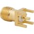 901-144-2 Amphenol Conn SMA 0Hz to 18GHz 50Ohm Solder ST Thru-Hole F Gold Over Nickel