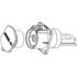 Amphenol. Conn Power RCP 1 POS Solder Lug ST Cable Mount 1 Terminal 1 Port - PL00W-301-10D8