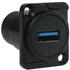 Amphenol. HDMI D-Type Connector AC-USB3-AAB