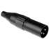 AC3MBJ Amphenol Conn XLR Connector M 3 POS Solder ST Cable Mount 3 Terminal 1 Port 4047986