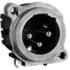 AC3MBH-AU-B Amphenol Conn XLR Connector M 3 POS Solder RA Thru-Hole 3 Terminal 1 Port Bulk 4,047,979