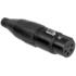 Amphenol. Conn XLR Connector F 4 POS Solder ST Cable Mount 4 Terminal 1 Port Bag AC4FB-AU