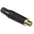 Amphenol. Conn RCA F 2 POS Solder ST Cable Mount 2 Terminal 1 Port Bulk ACJR-BLK