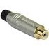 Amphenol. Conn RCA F 2 POS Solder ST Cable Mount 2 Terminal 1 Port Bulk ACJR-SBK