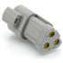 AT04-3P-MM01 Amphenol Conn Housing RCP 3 POS Crimp ST Cable Mount Gray Automotive 4039163