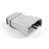 Amphenol. Conn Housing RCP 12 POS Crimp ST Cable Mount Gray Automotive - ATM04-12PA-SR1GY
