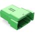 ATM04-12PC Amphenol Conn Housing RCP 12 POS Crimp ST Cable Mount Green Automotive 4064110