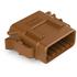 Amphenol. Conn Housing PL 12 POS Crimp ST Cable Mount Brown Automotive - ATM06-12SD
