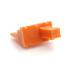 AWM-6P Amphenol Connector Accessories Wedge Lock Straight Thermoplastic Orange Automotive 4039709