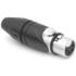Amphenol. Conn XLR Connector F 4 POS Solder ST Cable Mount 4 Terminal 1 Port Bag AX4F