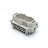 Amphenol. Conn Heavy-Duty Rectangular M 10Signal/1Ground POS Screw RA Panel Mount - C146 10A010 102 1