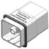 Amphenol. Male contact insert with compact design Hi voltage also in metal housings - C146 10A012 500 12