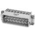 Amphenol. Conn Heavy-Duty Rectangular M 16Signal/1Ground POS Screw RA Panel Mount - C146 10A016 002 4