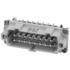 Amphenol. Conn Heavy-Duty Rectangular M 16Signal/1Ground POS Crimp RA Panel Mount - C146 10A016 002 1