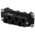 Amphenol. Conn Heavy-Duty Rectangular F 6Signal/1Ground POS Screw RA Panel Mount - C146 10B006 102 5