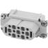 Amphenol. Conn Heavy-Duty Rectangular F 15Signal/1Ground POS Crimp ST Panel Mount - C146 10B015 000 2