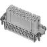 Amphenol. Conn Heavy-Duty Rectangular F 16Signal/1Ground POS Screw RA Panel Mount - C146 10B016 002 4