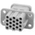 Amphenol. Female contact insert with compact design Hi voltage also in metal housing - C146 10B017 500 12