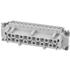 Amphenol. Conn Heavy-Duty Rectangular F 24Signal/1Ground POS Screw RA Panel Mount - C146 10B024 002 1