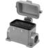 Amphenol. Backshell Housing With Spring Cover High Profile Double Side Entry Without Stud - C146 10N010 604 2