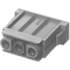 C146 A03 501 E8 Amphenol Connector Accessories 3 POS Pin Module For Coaxial Contacts Polyamide 6/6 2589634