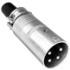 Amphenol. Conn High Power M 4 POS Solder Cup ST Cable Mount 6 Terminal 1 Port - EP-4-12