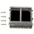 Amphenol. Connector Accessories 52 POS Cage 2 Ports 1 Deg With EMC Gasket Zinc Die Cast Nickel Finish Tray - FS1S021D22E1