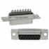 Amphenol. Conn D-Subminiature SKT 15 POS 2.77mm Solder Pot ST Panel Mount 15 Terminal 1 Port - G17S1500110EU